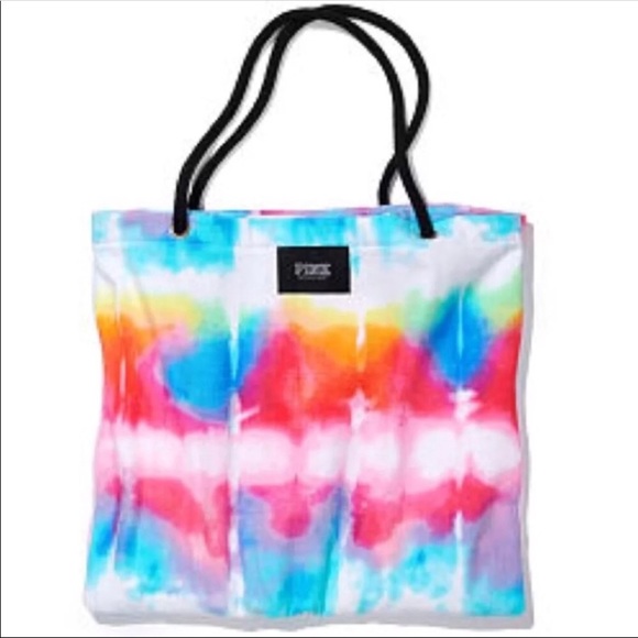 HP🎉🎉NWT Pink VS Packable Towel Tote, - Picture 2 of 5